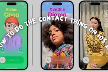 How To Do The Contact Thing On iOS 17