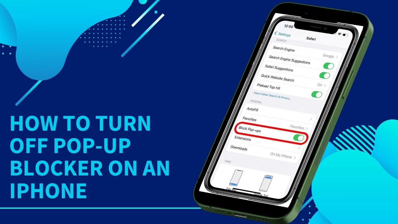 How to Turn Off Pop-Up Blocker on an iPhone