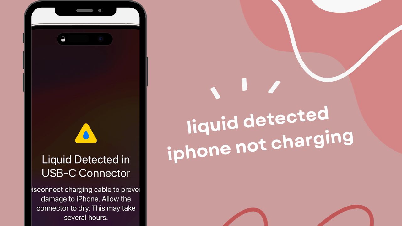 Liquid Detected iPhone Not Charging