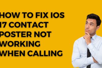 iOS 17 Contact Poster Not Working When Calling