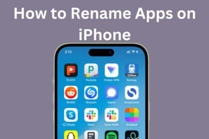 renaming apps on iphone