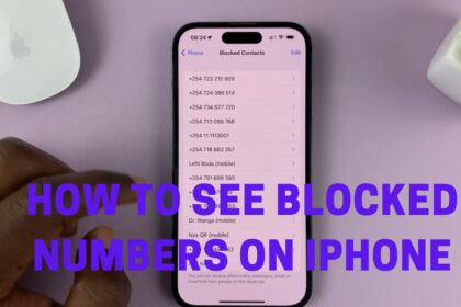 How to See Blocked Numbers on iPhone