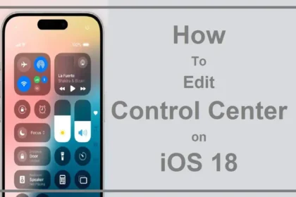 Control Center in iOS 18