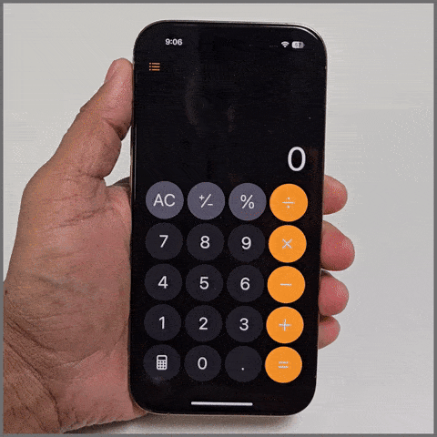 iOS 18 Calculator App