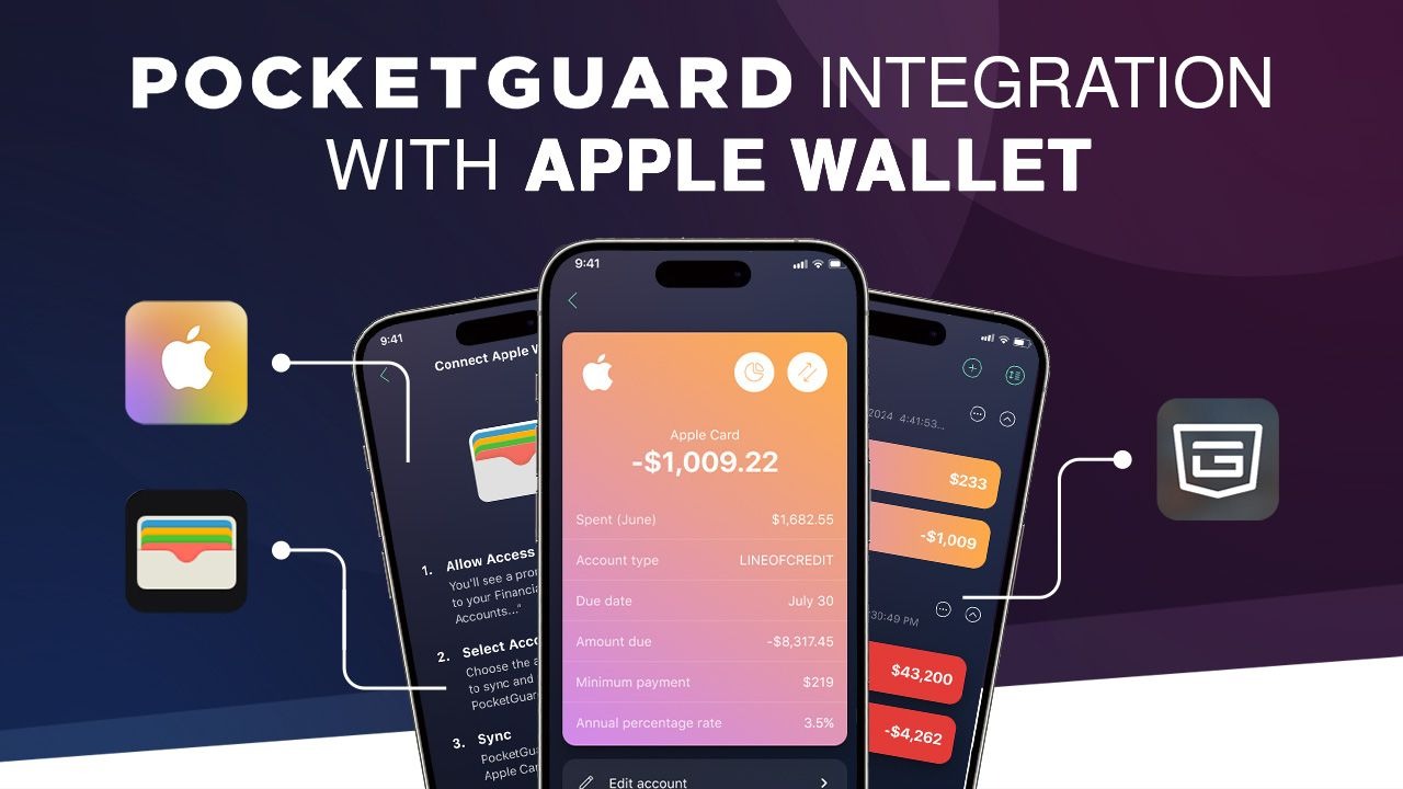 Apple Wallet Availability in the PocketGuard App