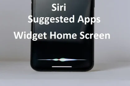 Siri Suggested Apps Widget Home Screen