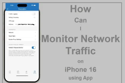 Monitor Network Traffic on iPhone