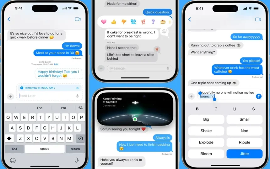 iOS 18 Messages App