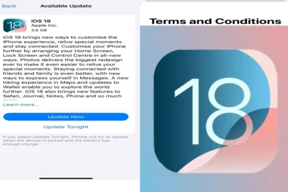 iOS 18 update