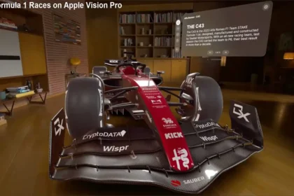 Formula 1 Races on Apple Vision Pro