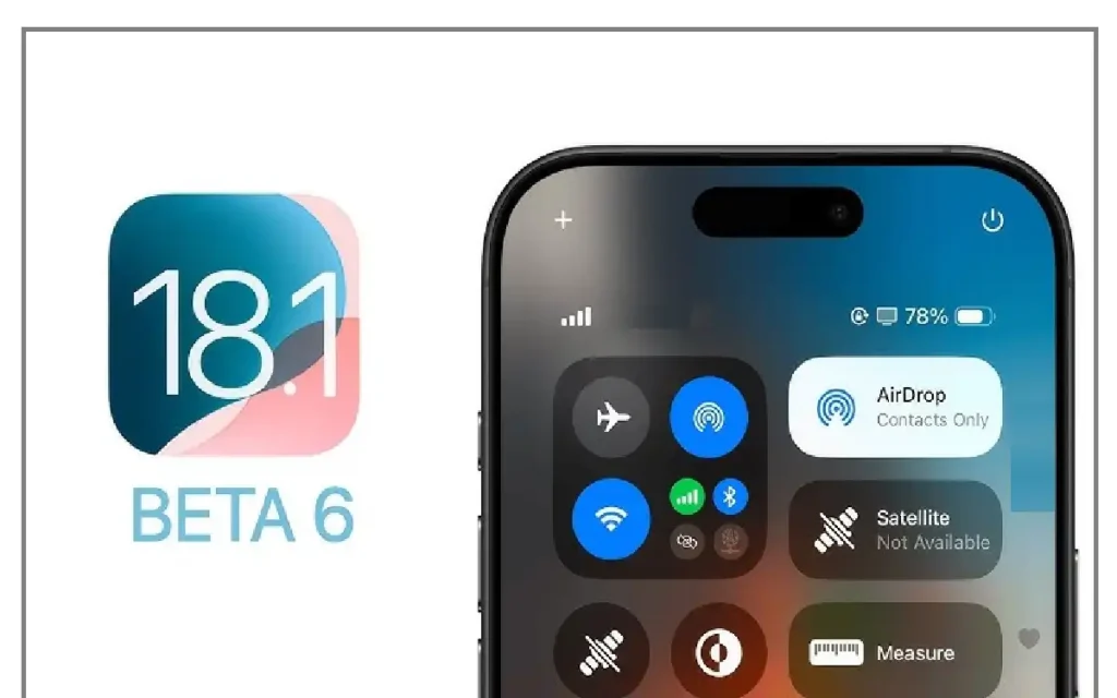 iOS 18.1 Beta 6