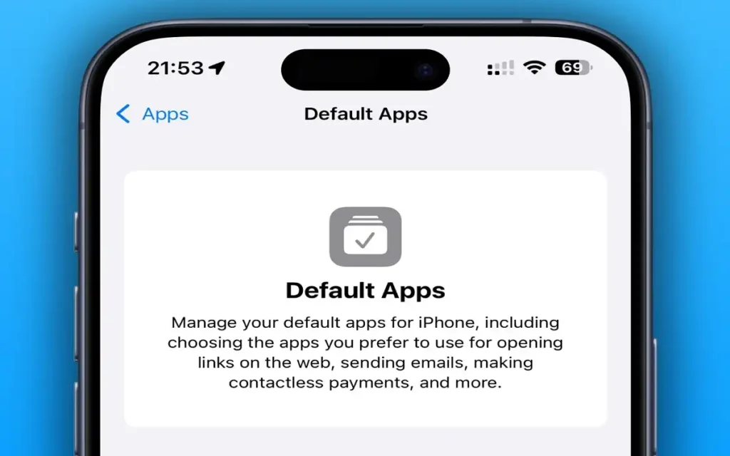 iOS 18.2 Adds Default Apps