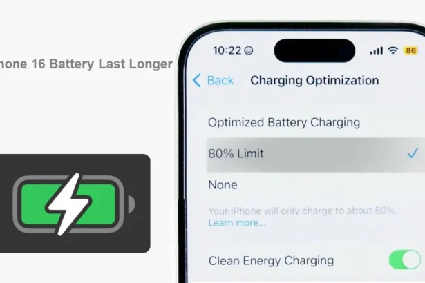 iPhone 16 Battery Last Longer