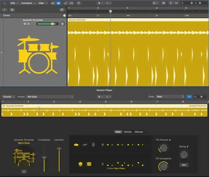 Logic Pro 11.1 for Mac Drummer