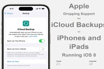 iCloud Backups on iPhones and iPads