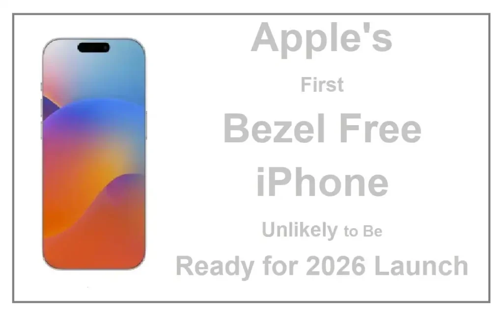 Bezel Free iPhone