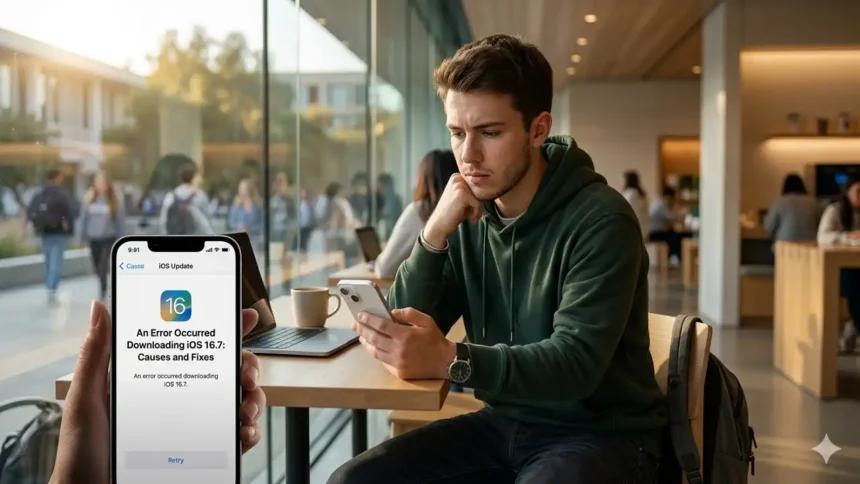 An Error Occurred Downloading iOS 16.7 Causes and Fixes