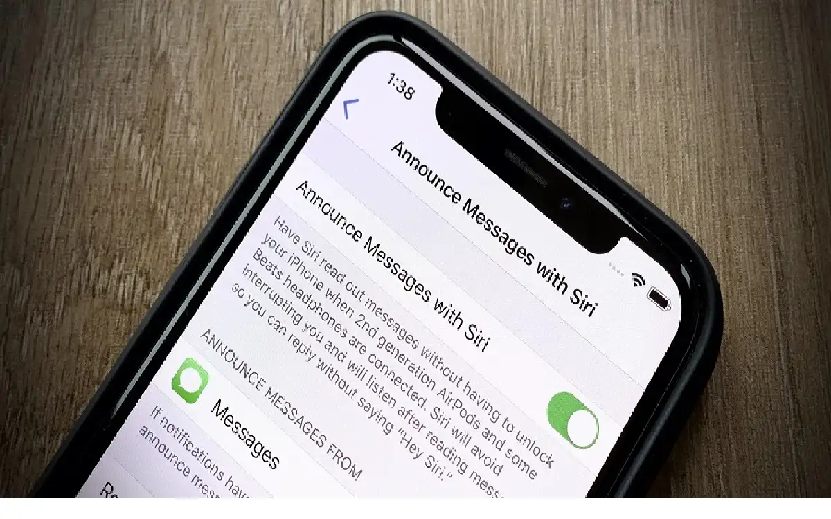 Announce Messages With Siri