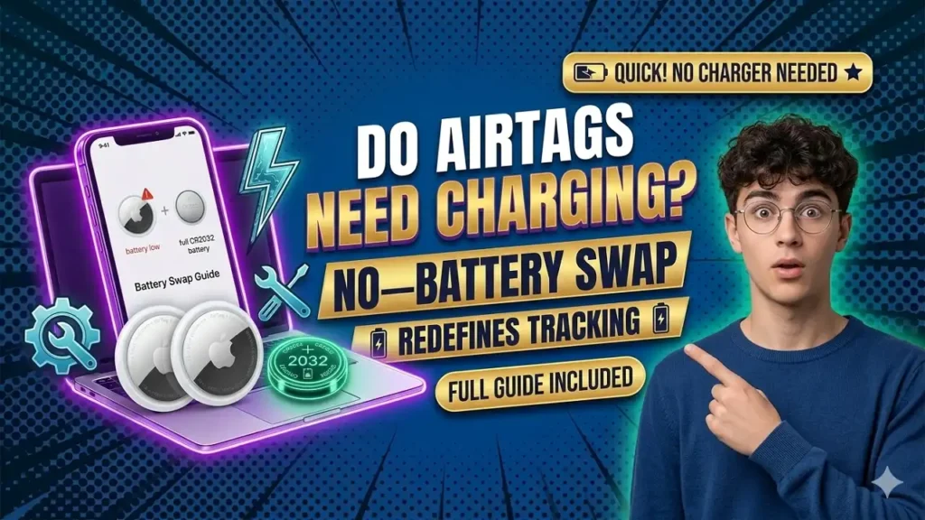 Do AirTags Need Charging No—Battery Swap Redefines Tracking