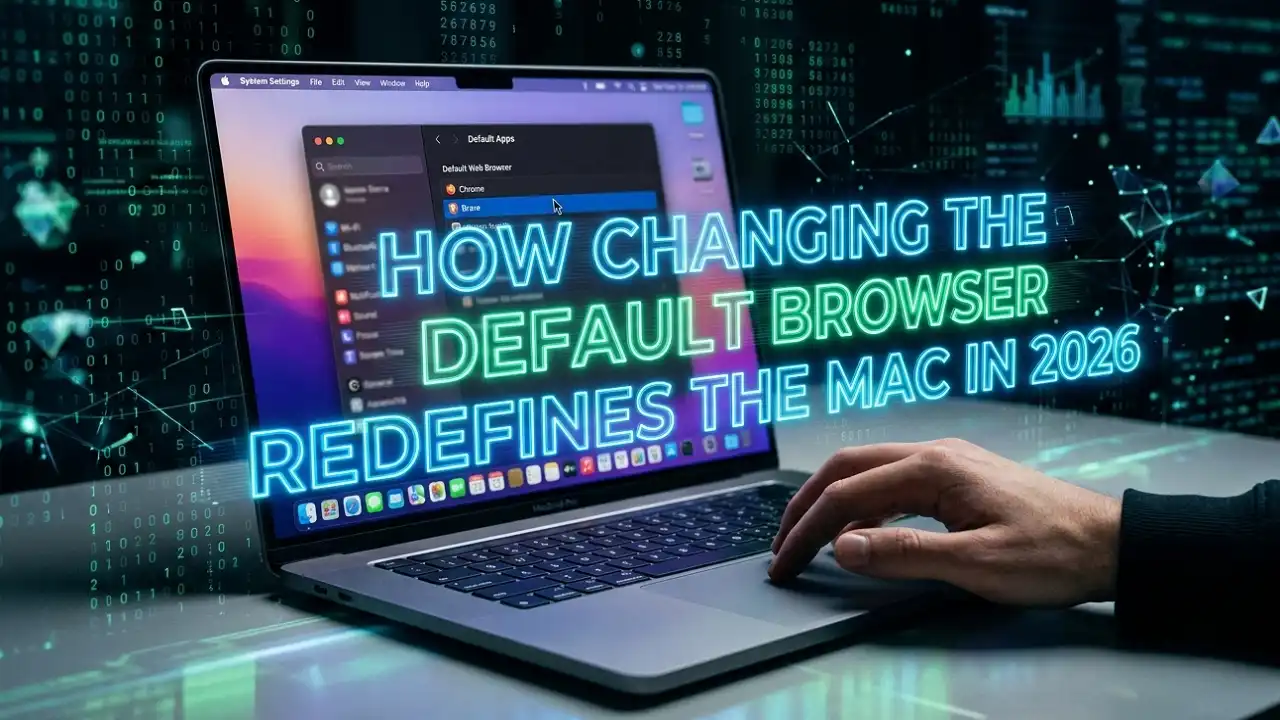 How Changing the Default Browser Redefines the Mac in 2026