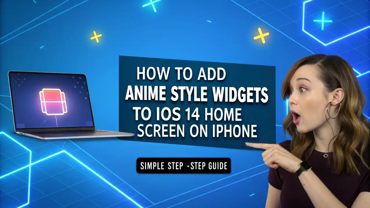 How To Add Anime Style Widgets To iOS 14 Home Screen on iPhone