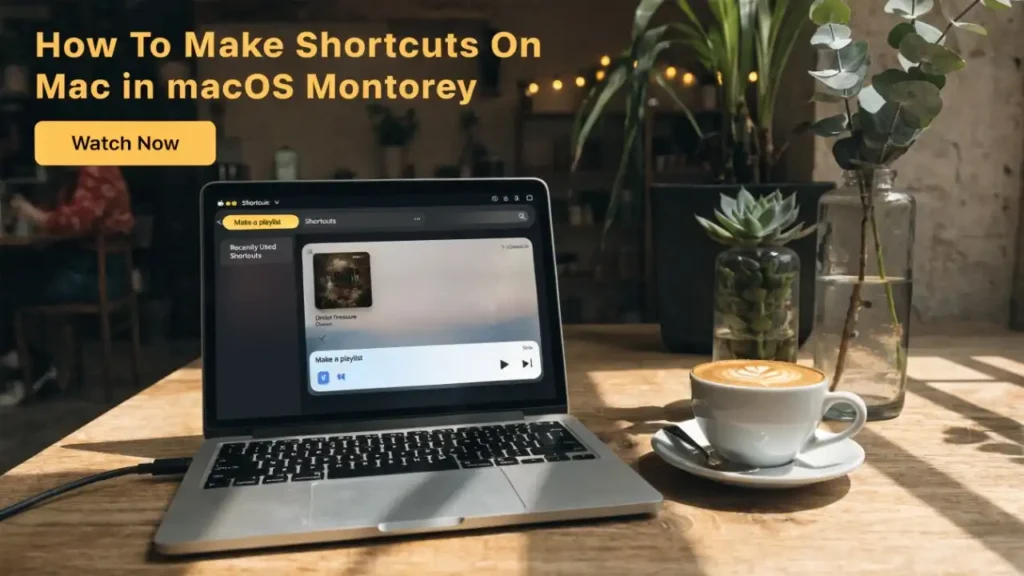 How To Make Shortcuts On Mac in macOS Monterey