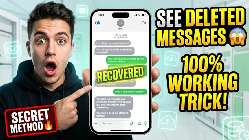 How To Retrieve Or See Deleted Messages On iPhone [100% Working]