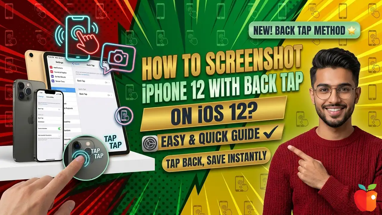 How To Screenshot iPhone 12 With Back Tap