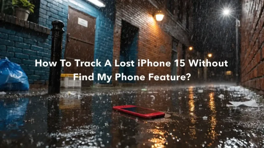 How To Track A Lost iPhone 15 Without Find My Phone Feature