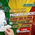 How To Use 1Password Launches Recovery Codes on iPhone