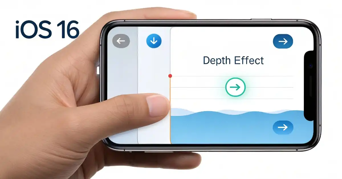 How to Activate Depth Effect iOS 16