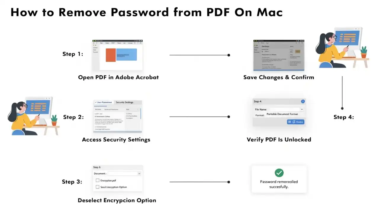 How to Remove Password from PDF On Mас
