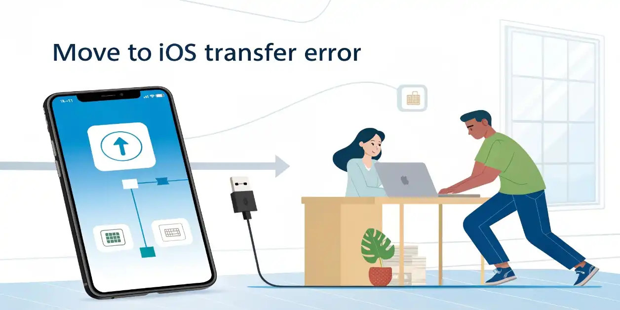Move To iOS Transfer Error: How To Fix It