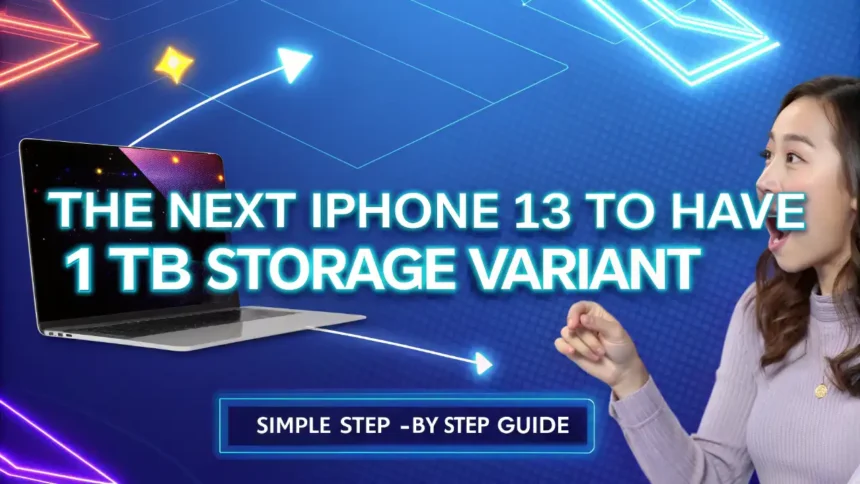 The Next iPhone 13 To Have 1TB Storage Variant