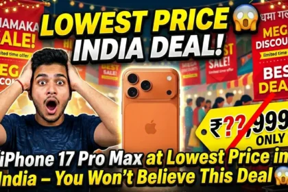 iPhone 17 Pro Max at Lowest Price in India – You Won’t Believe This Deal 😱