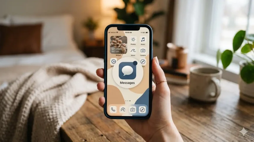 Messages Icon Aesthetic For iPhone iOS 14 or iOS 15