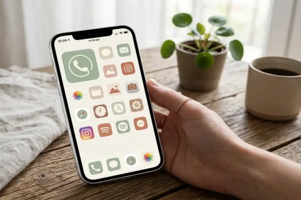 Phone Icon Aesthetic