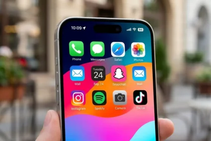 Pink Snapchat Logo Icon Free For iPhone on iOS 18