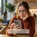 Swiping Space Key in App Library Freezes iPhones on iOS 17