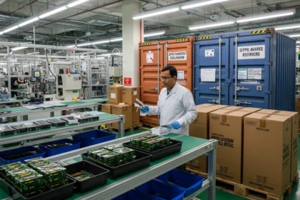 Apple's India vendors export $2.5 billion components to China