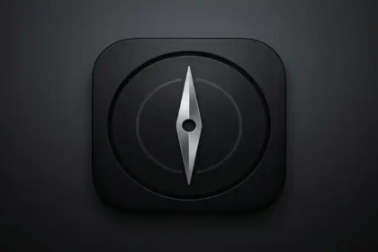 black safari icon