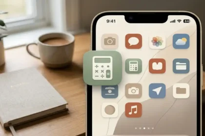 calculator icon aesthetic
