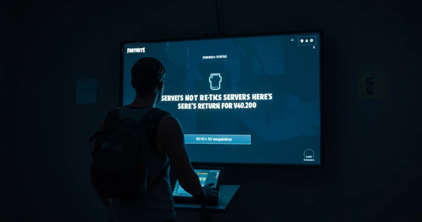 fortnite server status