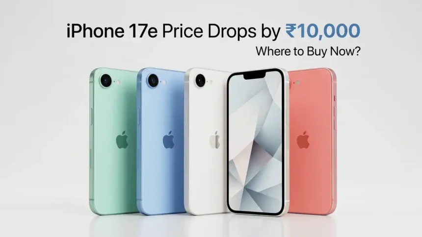 iPhone 17e Price Drops by ₹10,000 – Where to Buy Now