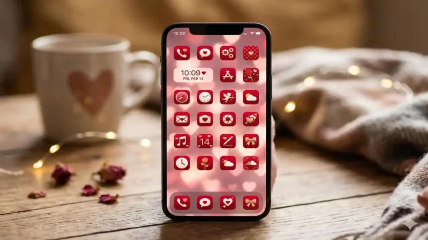 red app icons