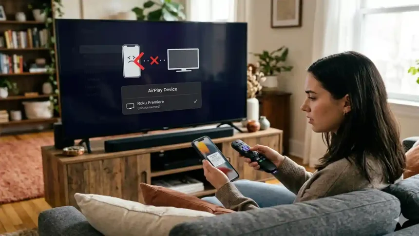 roku airplay not working