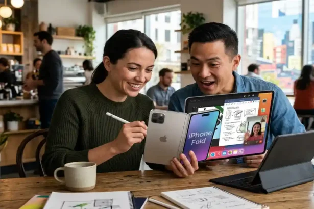 apple foldable phone​