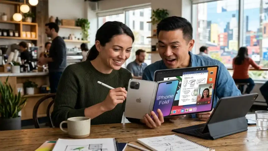 apple foldable phone​
