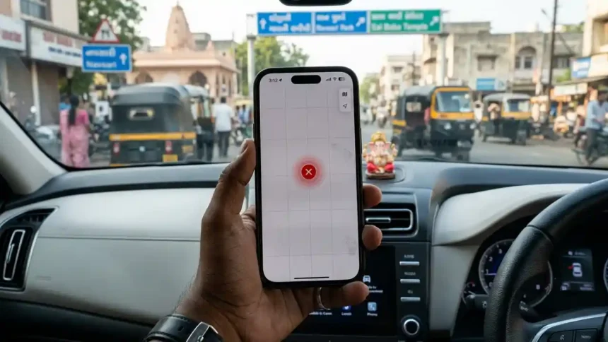 apple maps down