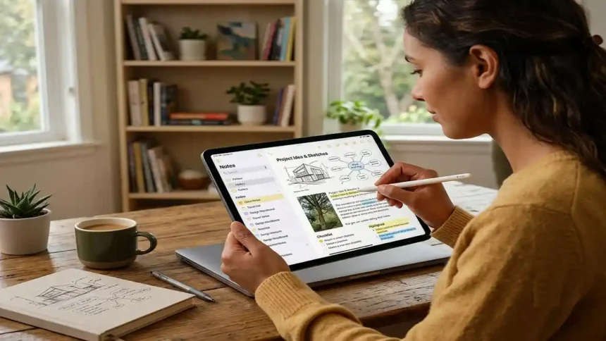 how to use apple notes
